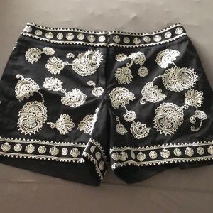Embroidered Shorts